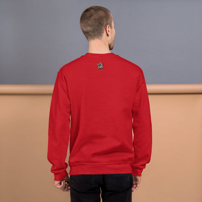 Haunted Halloween House Unisex Sweatshirt  from Rare Plus Apparel – unique movie & pop culture inspired design.