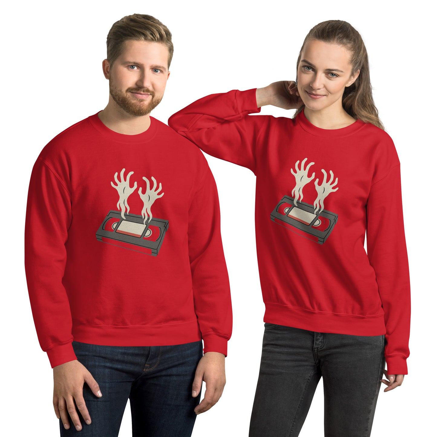Cursed Media Unisex Sweatshirt  from Rare Plus Apparel – unique movie & pop culture inspired design.