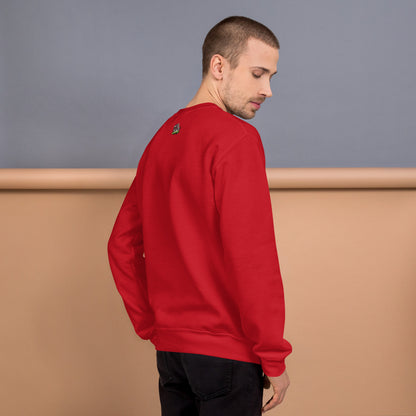 Haunted Halloween House Unisex Sweatshirt  from Rare Plus Apparel – unique movie & pop culture inspired design.