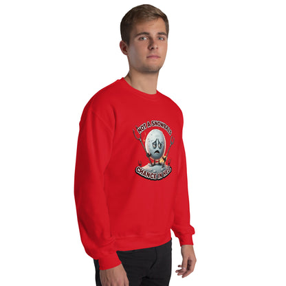 Not a Snowball’s Chance in Hell Unisex Sweatshirt  from Rare Plus Apparel – unique movie & pop culture inspired design.
