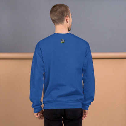 Haunted Halloween House Unisex Sweatshirt  from Rare Plus Apparel – unique movie & pop culture inspired design.