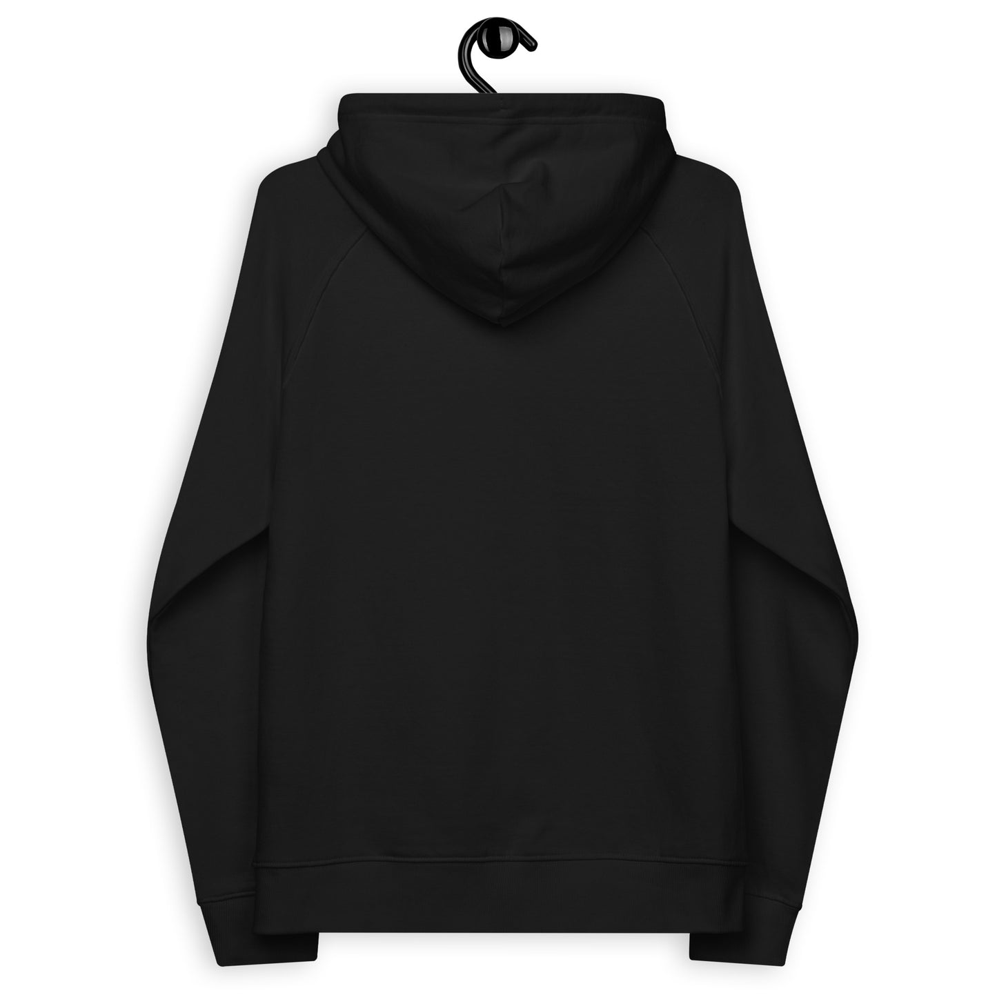 Cursed Media Unisex eco raglan hoodie  from Rare Plus Apparel – unique movie & pop culture inspired design.