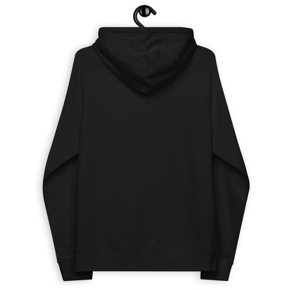 Cursed Media Unisex eco raglan hoodie  from Rare Plus Apparel – unique movie & pop culture inspired design.