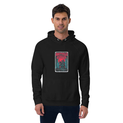 Amityville — The House That Never Dies Unisex eco raglan hoodie