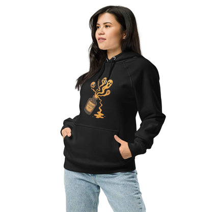 Vintage Horror Art hoodie Unisex eco raglan
