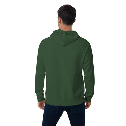 Be Kind, Rewind Forever Unisex eco raglan hoodie  from Rare Plus Apparel – unique movie & pop culture inspired design.