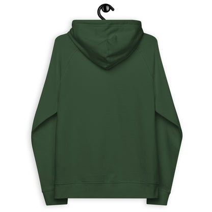 Cursed Media Unisex eco raglan hoodie  from Rare Plus Apparel – unique movie & pop culture inspired design.