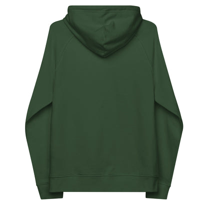 MAGA “Make America Go Away” Unisex eco raglan hoodie  from Rare Plus Apparel – unique movie & pop culture inspired design.