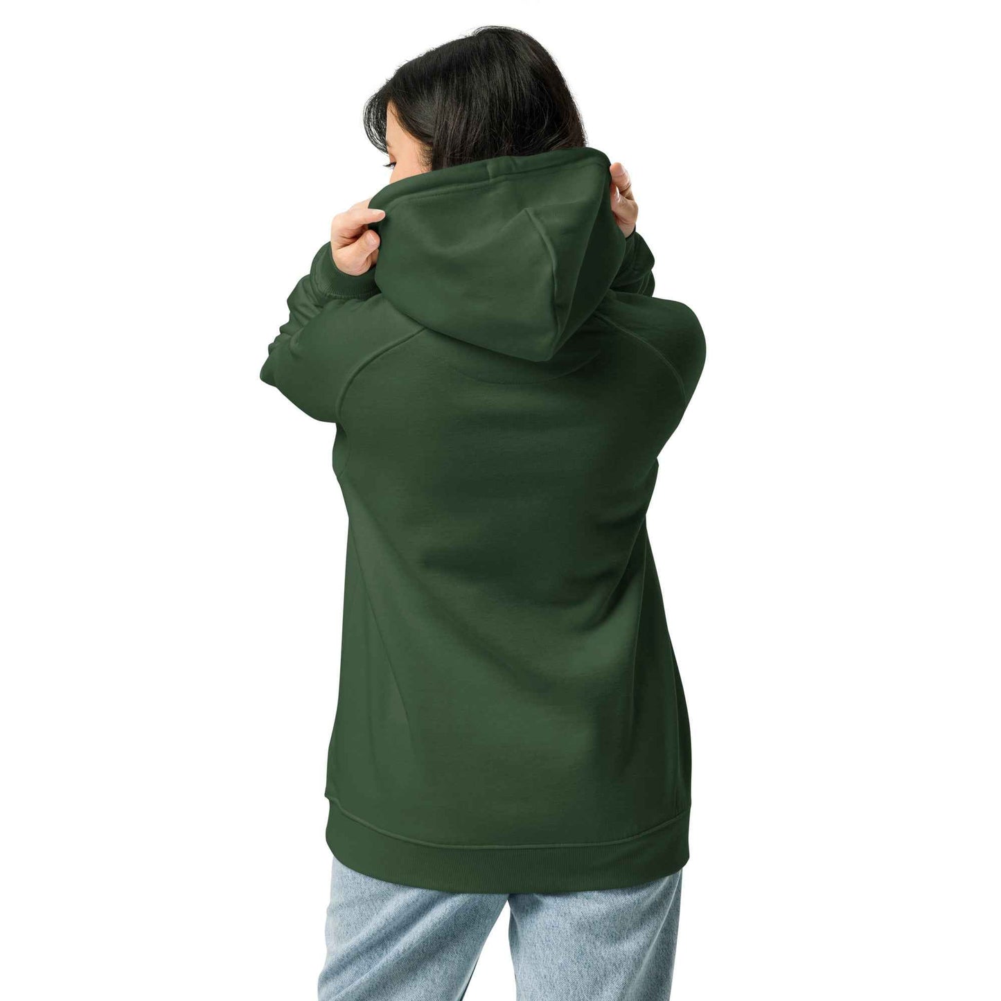 Vintage Horror Art hoodie Unisex eco raglan