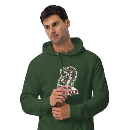 Undead Love Unisex eco raglan hoodie