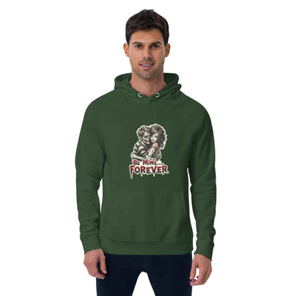 Undead Love Unisex eco raglan hoodie