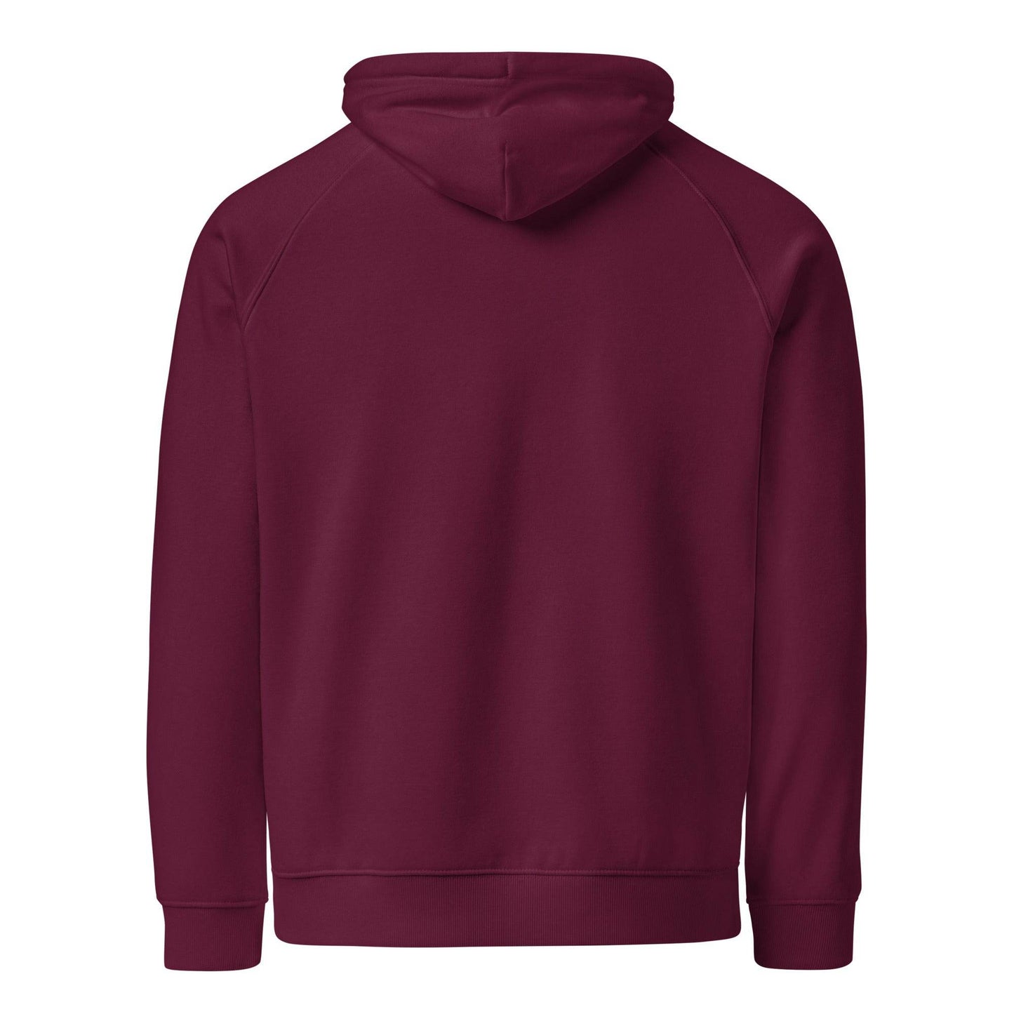100% Maple Powered Unisex eco raglan hoodie  from Rare Plus Apparel – unique movie & pop culture inspired design.