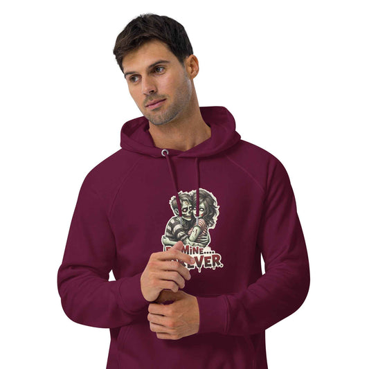 Undead Love Unisex eco raglan hoodie