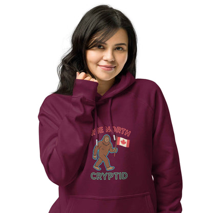 True North Cryptid Unisex hoodie eco raglan