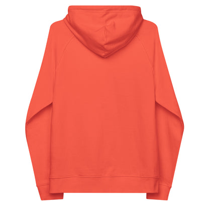 MAGA “Make America Go Away” Unisex eco raglan hoodie  from Rare Plus Apparel – unique movie & pop culture inspired design.