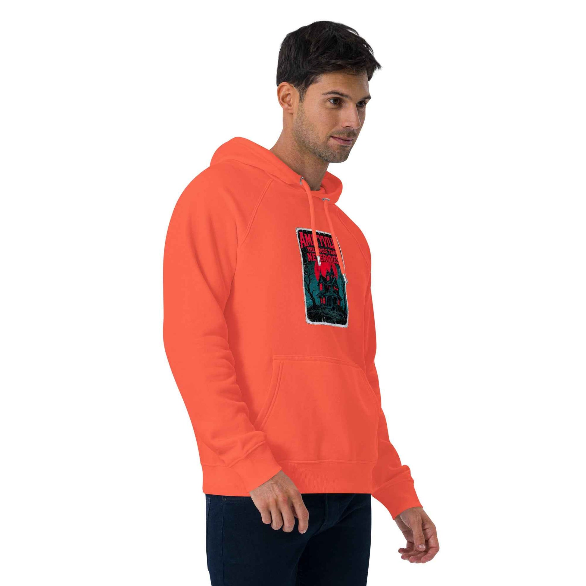 Amityville — The House That Never Dies Unisex eco raglan hoodie