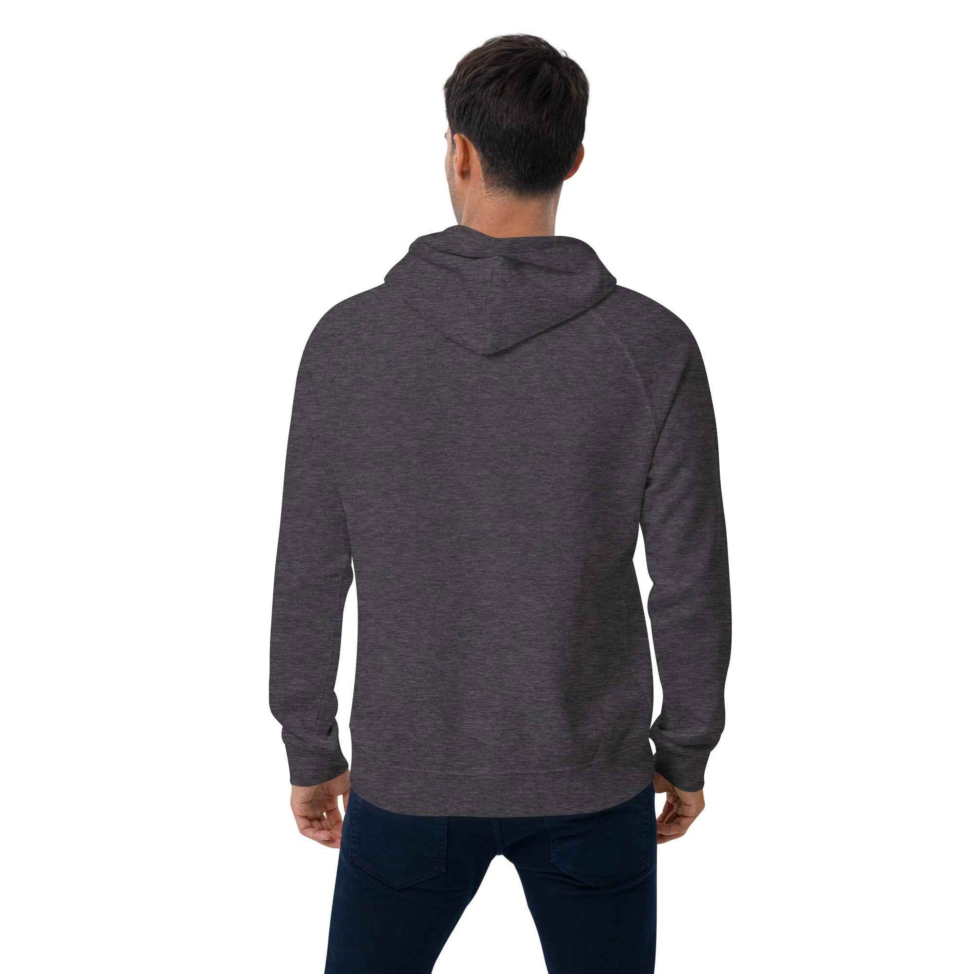 Hockey Mask Haunt Unisex eco raglan hoodie