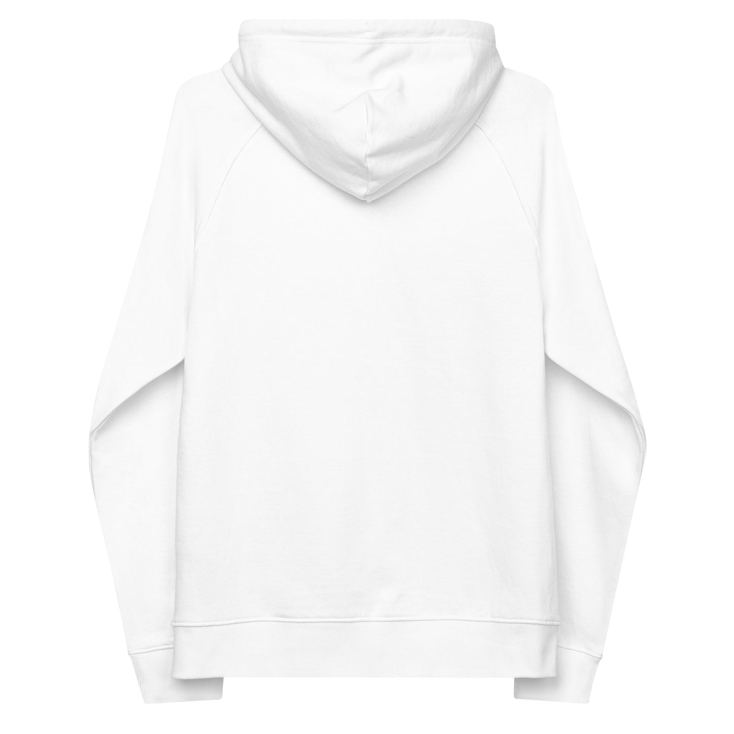 MAGA “Make America Go Away” Unisex eco raglan hoodie  from Rare Plus Apparel – unique movie & pop culture inspired design.