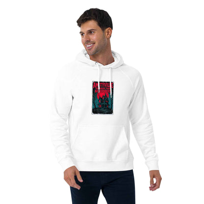 Amityville — The House That Never Dies Unisex eco raglan hoodie