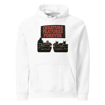 Creature Features Forever Unisex eco raglan hoodie
