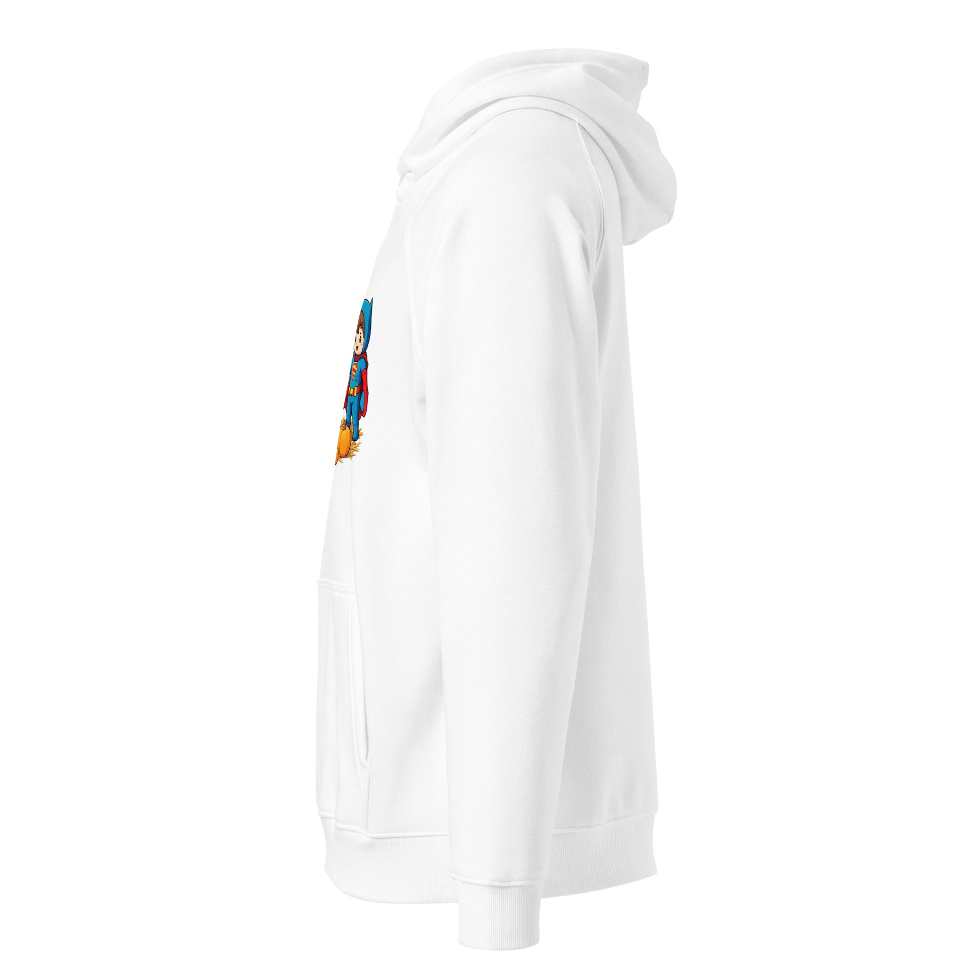 Hello Fall Unisex eco raglan hoodie  from Rare Plus Apparel – unique movie & pop culture inspired design.