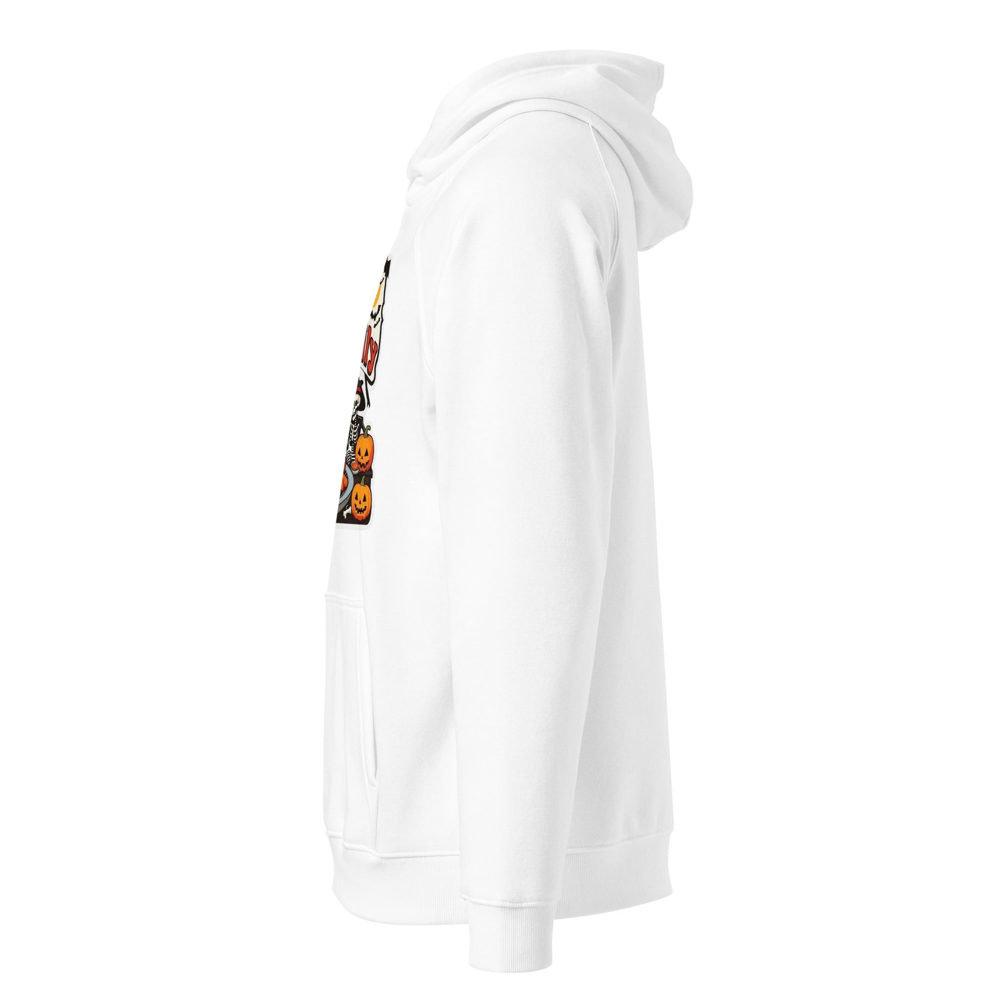 Meat The Family Unisex eco raglan hoodie  from Rare Plus Apparel – unique movie & pop culture inspired design.