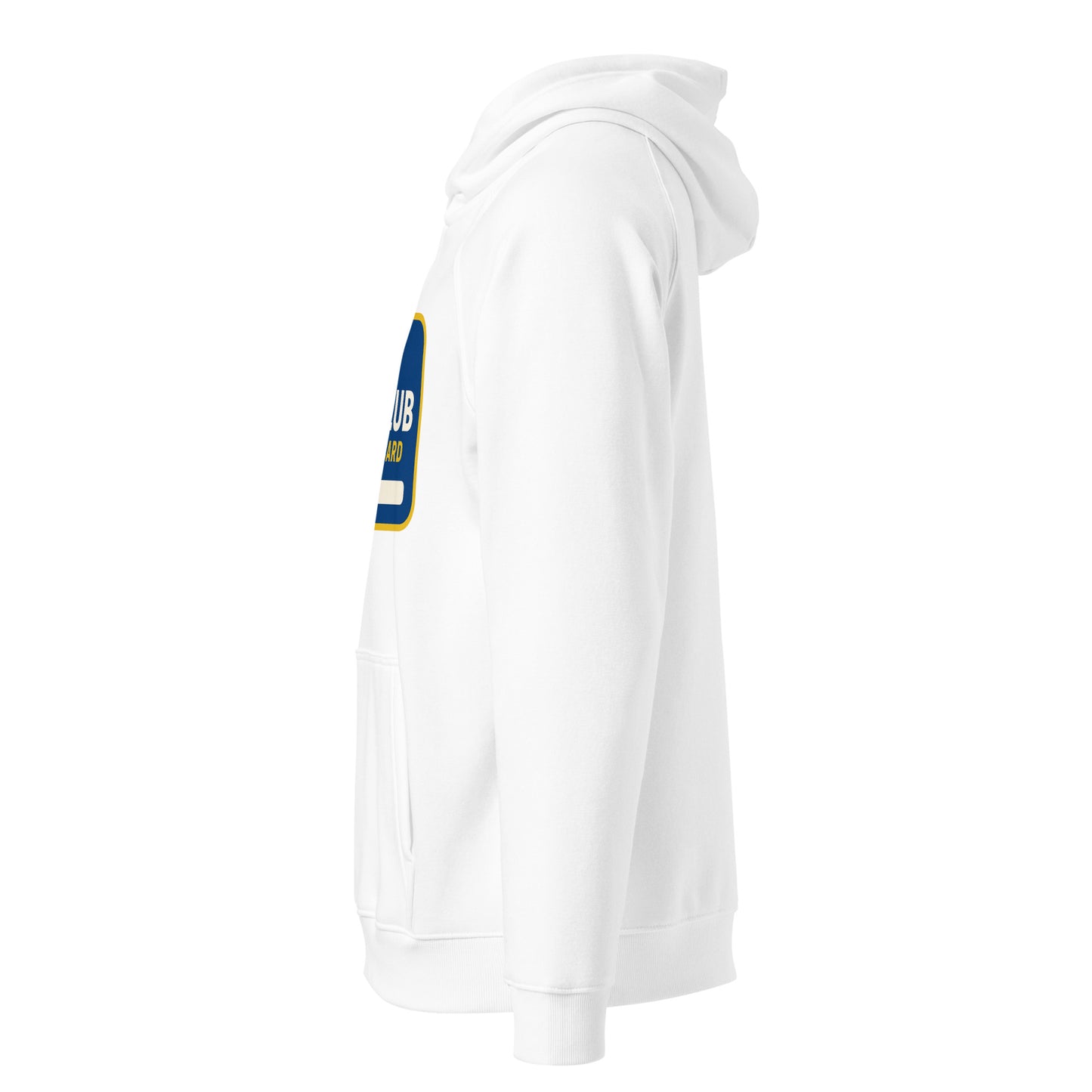 Physical Media Club Unisex eco raglan hoodie  from Rare Plus Apparel – unique movie & pop culture inspired design.