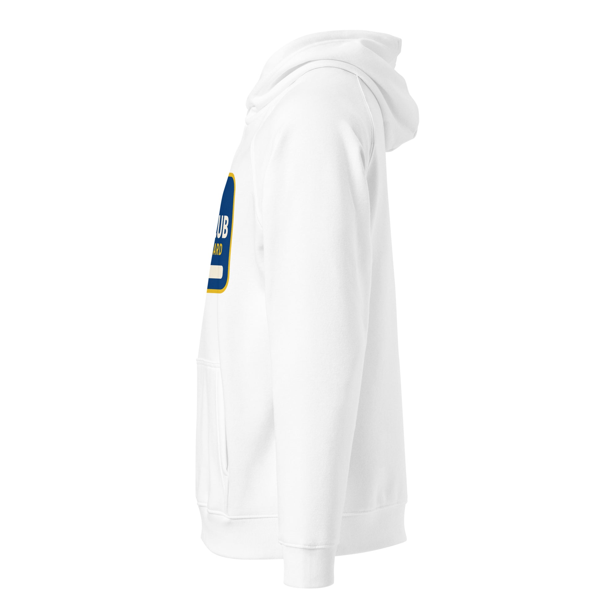 Physical Media Club Unisex eco raglan hoodie  from Rare Plus Apparel – unique movie & pop culture inspired design.
