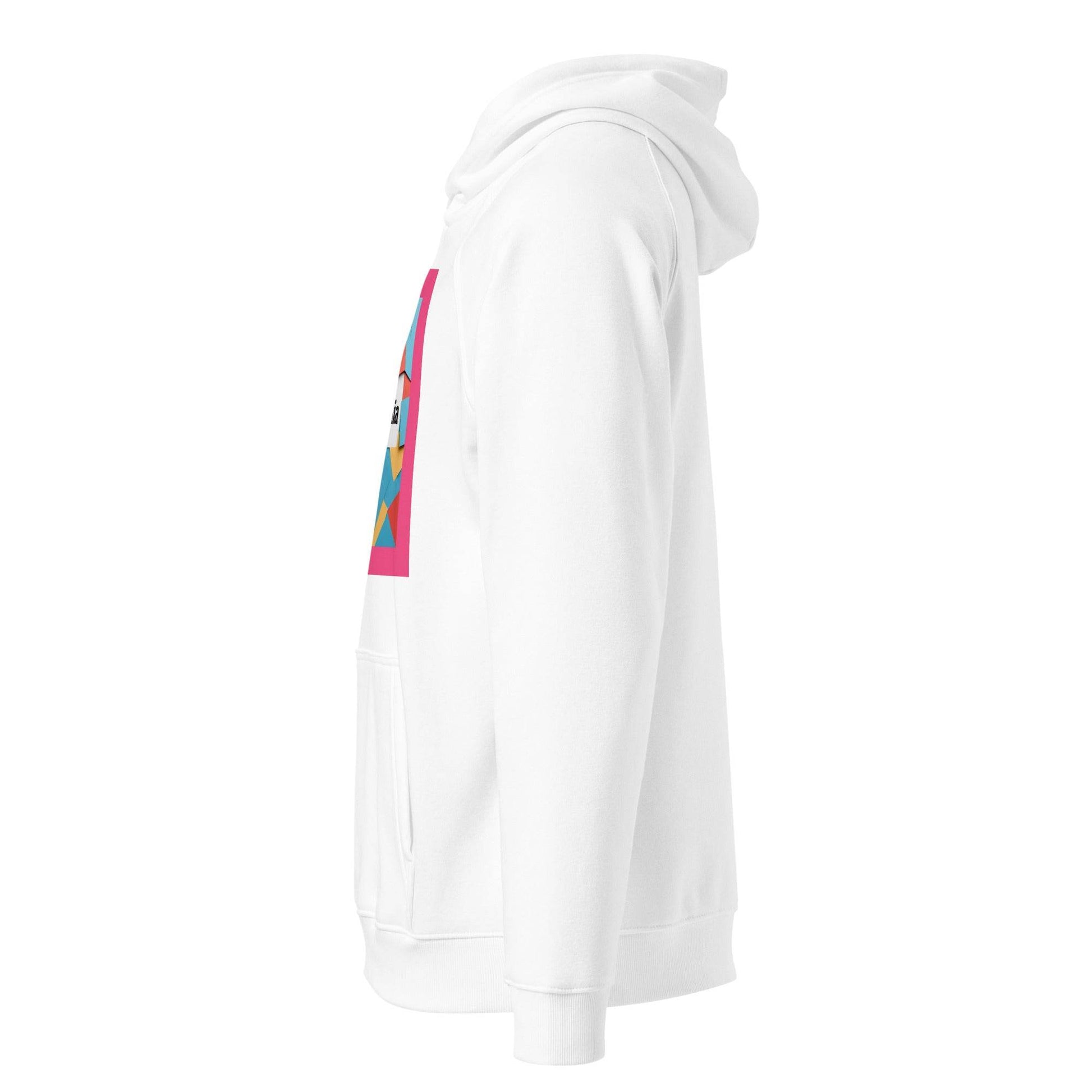 #PhysicalMedia Unisex eco raglan hoodie  from Rare Plus Apparel – unique movie & pop culture inspired design.