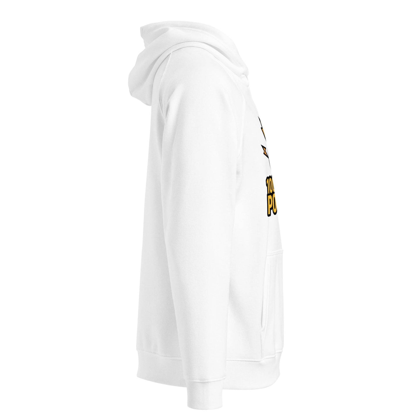 100% Maple Powered Unisex eco raglan hoodie  from Rare Plus Apparel – unique movie & pop culture inspired design.