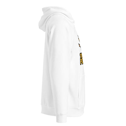 100% Maple Powered Unisex eco raglan hoodie  from Rare Plus Apparel – unique movie & pop culture inspired design.
