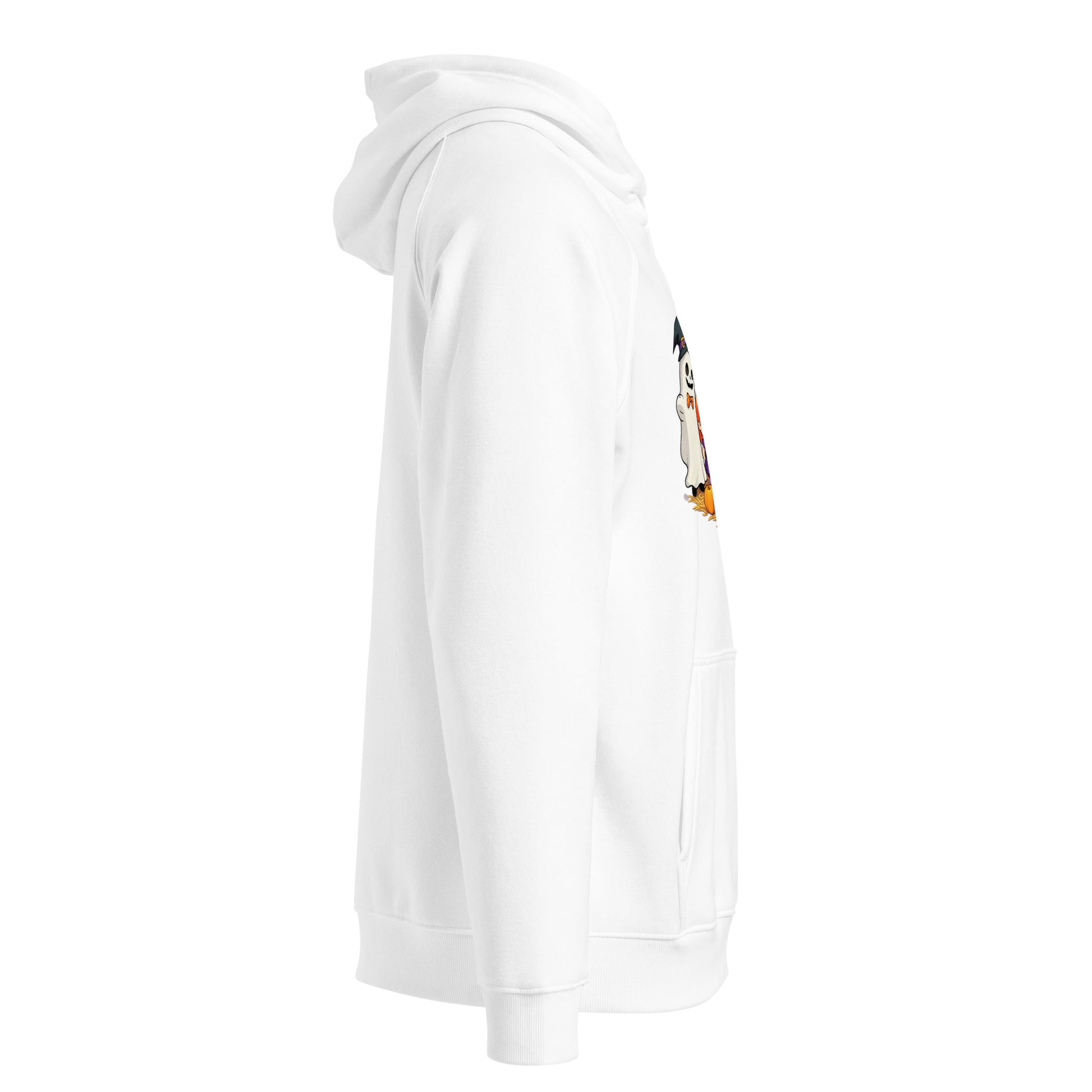 Hello Fall Unisex eco raglan hoodie  from Rare Plus Apparel – unique movie & pop culture inspired design.