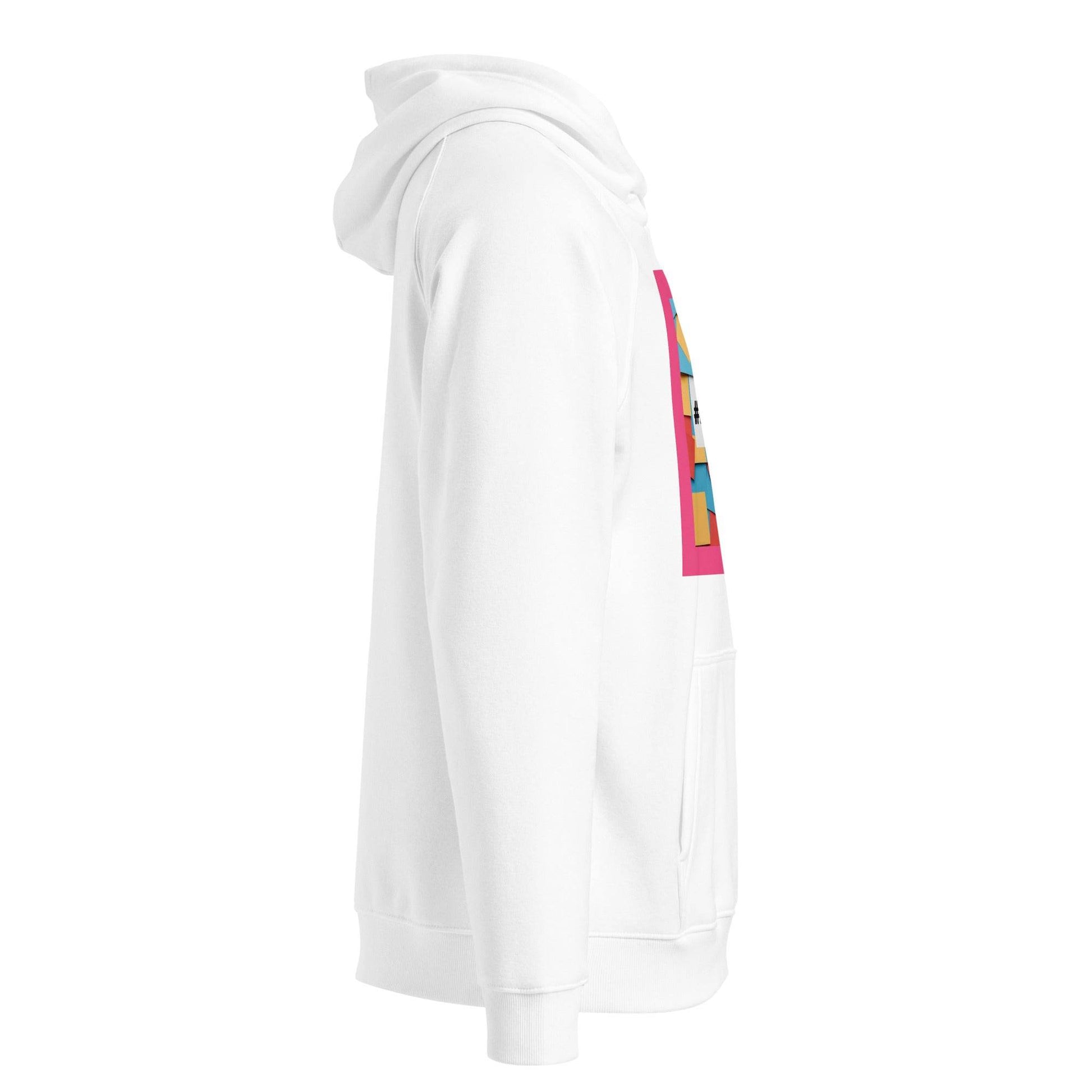 #PhysicalMedia Unisex eco raglan hoodie  from Rare Plus Apparel – unique movie & pop culture inspired design.