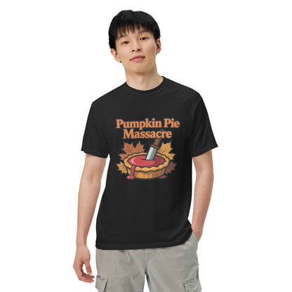 Pumpkin Pie Massacre Unisex garment-dyed heavyweight t-shirt