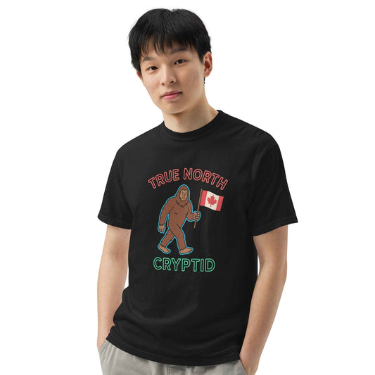 True North Cryptid Unisex garment-dyed heavyweight t-shirt