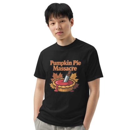 Pumpkin Pie Massacre Unisex garment-dyed heavyweight t-shirt