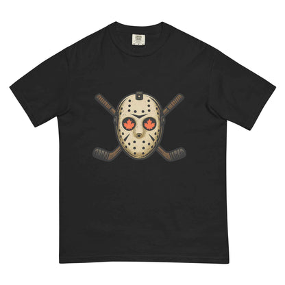 Hockey Mask Haunt Unisex garment-dyed heavyweight t-shirt