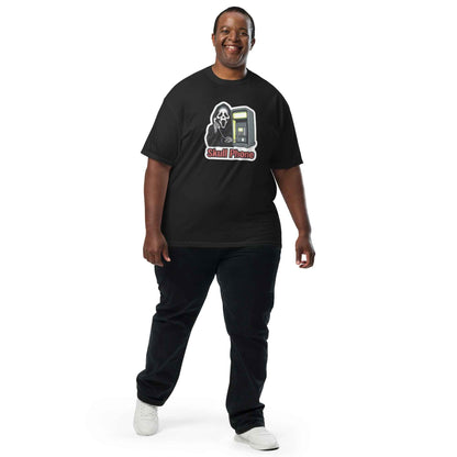 Skull Phone Skeleton Unisex garment-dyed heavyweight t-shirt
