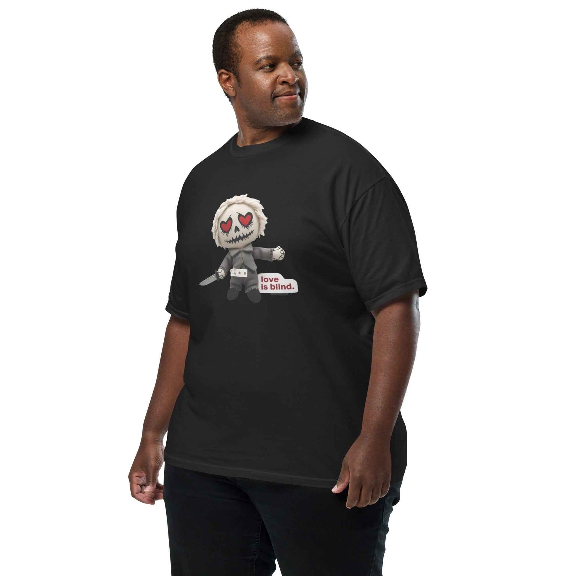 Heart Eyes! Love is Blind Unisex garment-dyed heavyweight t-shirt