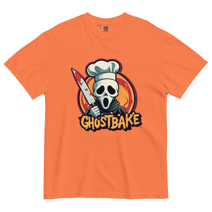 GhostBake Unisex garment-dyed heavyweight t-shirt  from Rare Plus Apparel – unique movie & pop culture inspired design.