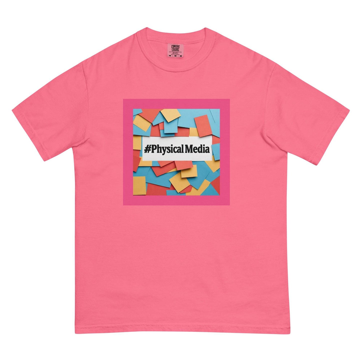 #PhysicalMedia Unisex garment-dyed heavyweight t-shirt - Rare Plus Apparel!