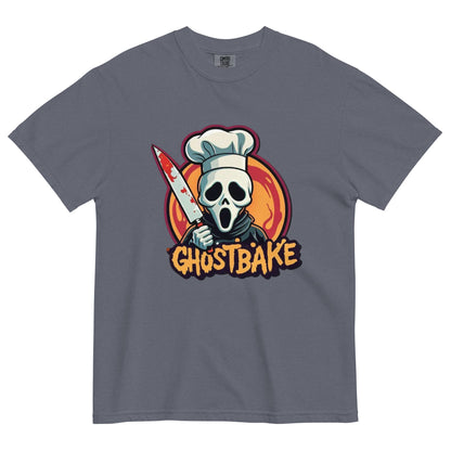 GhostBake Unisex garment-dyed heavyweight t-shirt  from Rare Plus Apparel – unique movie & pop culture inspired design.