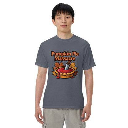 Pumpkin Pie Massacre Unisex garment-dyed heavyweight t-shirt