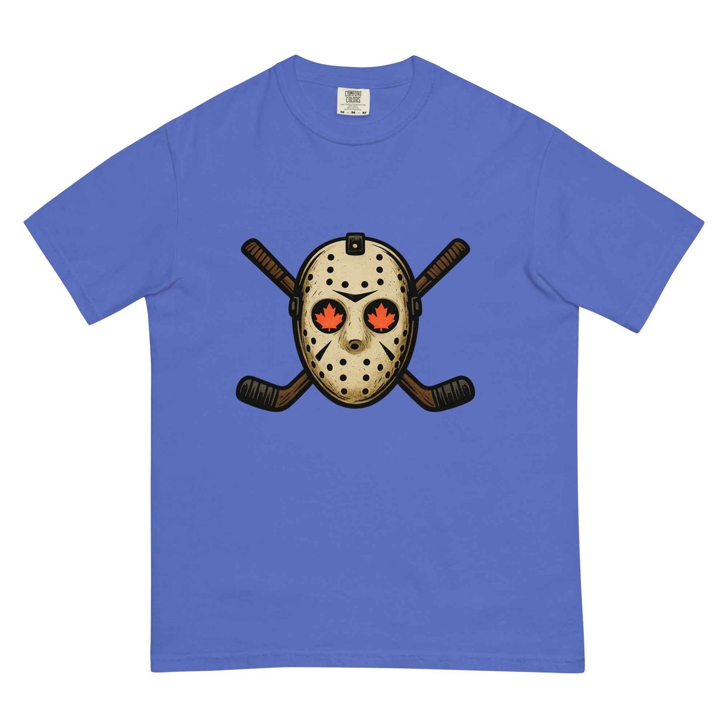 Hockey Mask Haunt Unisex garment-dyed heavyweight t-shirt