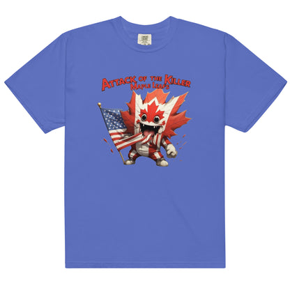Maple Mayhem Unisex garment-dyed heavyweight t-shirt  from Rare Plus Apparel – unique movie & pop culture inspired design.