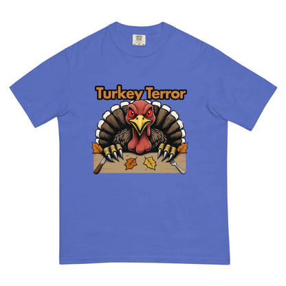 “Turkey Terror” Feast of Fear Unisex garment-dyed heavyweight t-shirt