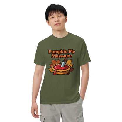 Pumpkin Pie Massacre Unisex garment-dyed heavyweight t-shirt