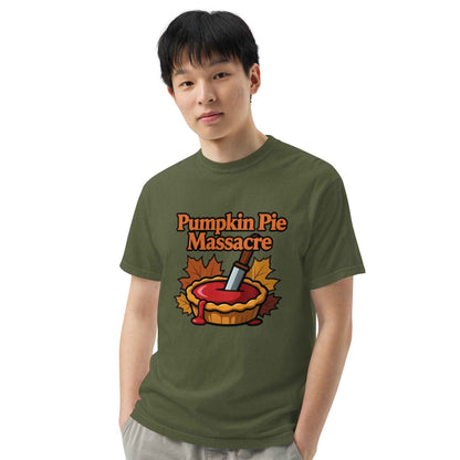 Pumpkin Pie Massacre Unisex garment-dyed heavyweight t-shirt