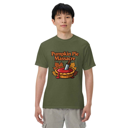 Pumpkin Pie Massacre Unisex garment-dyed heavyweight t-shirt