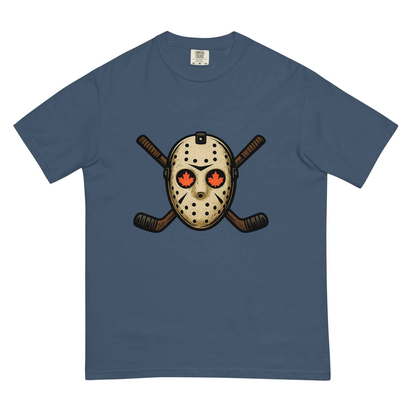 Hockey Mask Haunt Unisex garment-dyed heavyweight t-shirt